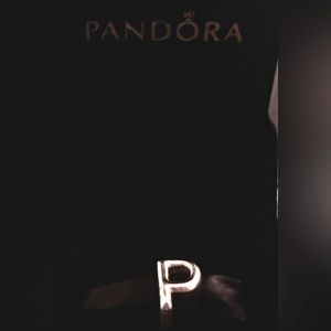 Pandora P charm